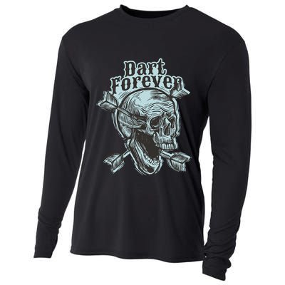 Dart Forever Skull Cooling Performance Long Sleeve Crew