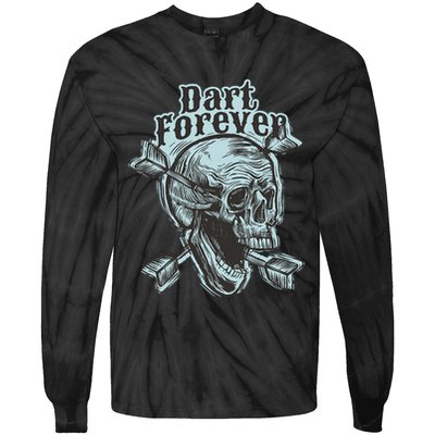 Dart Forever Skull Tie-Dye Long Sleeve Shirt