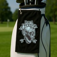 Dart Forever Skull Golf Towel