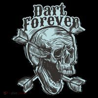 Dart Forever Skull Zip Tote Bag
