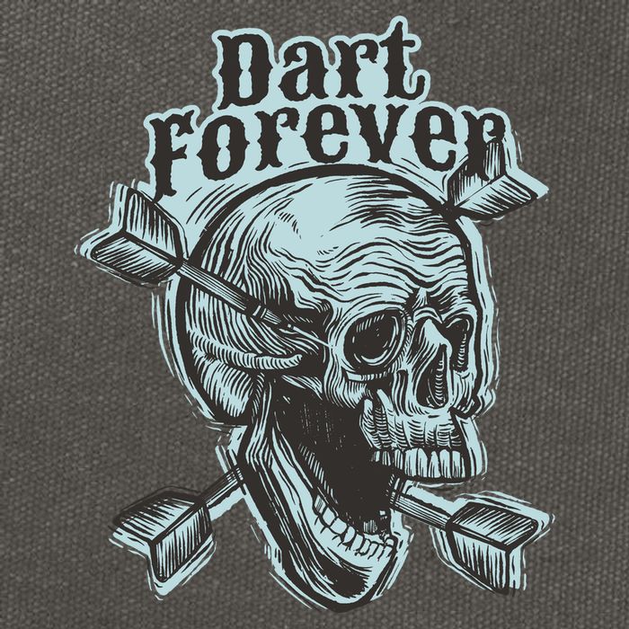 Dart Forever Skull Cotton Canvas Backpack