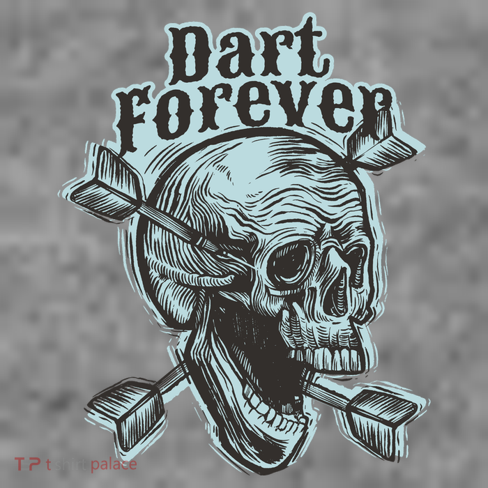 Dart Forever Skull Hoodie
