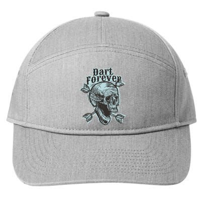 Dart Forever Skull 7-Panel Snapback Hat