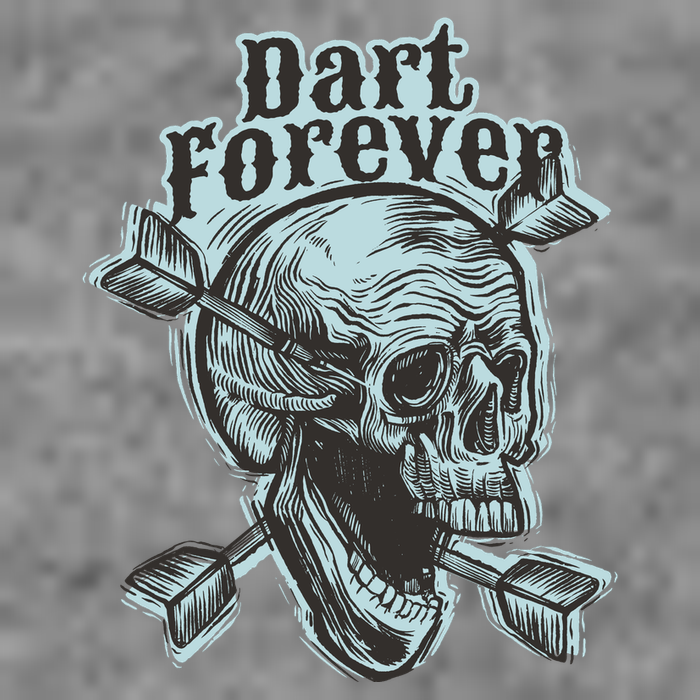 Dart Forever Skull 7-Panel Snapback Hat