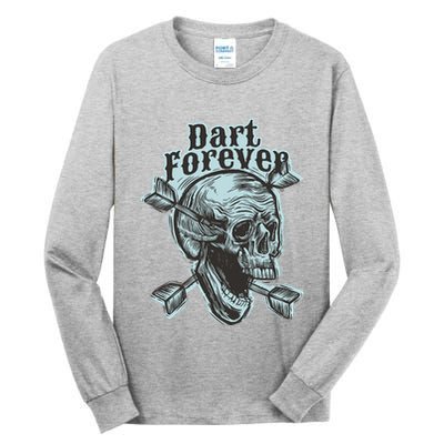 Dart Forever Skull Tall Long Sleeve T-Shirt
