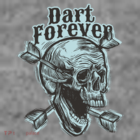 Dart Forever Skull Tall Sweatshirt