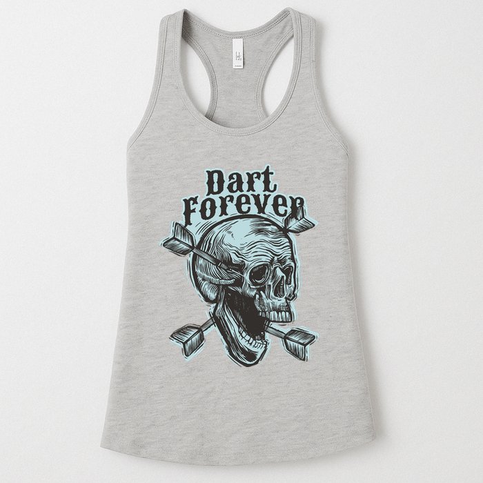 Dart Forever Skull Womens Tank Top
