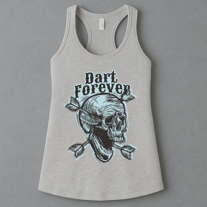 Dart Forever Skull Womens Tank Top