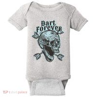 Dart Forever Skull Baby Bodysuit