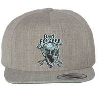 Dart Forever Skull Wool Snapback Cap
