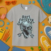 Dart Forever Skull Kids T-Shirt