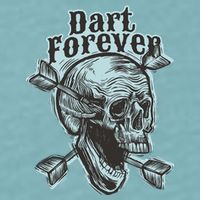 Dart Forever Skull Sueded Cloud Jersey T-Shirt