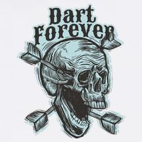 Dart Forever Skull Garment-Dyed Sweatshirt