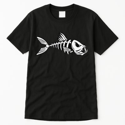 Dead Fish Skeleton Fishing Tall T-Shirt