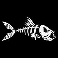 Dead Fish Skeleton Fishing City Backpack