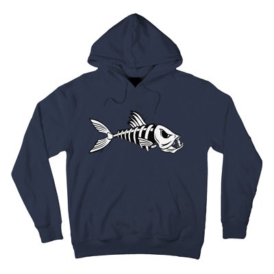 Dead Fish Skeleton Fishing Hoodie