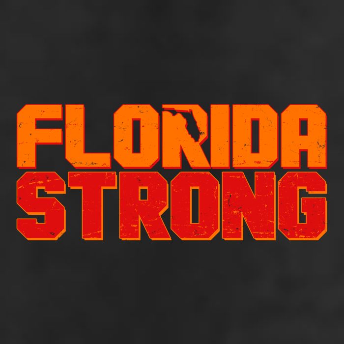 Distressed Florida Strong Cool Comfort Performance Bucket Hat