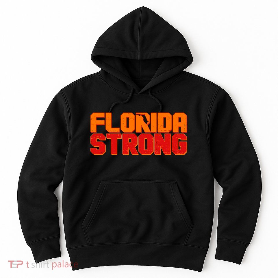 Distressed Florida Strong Hoodie