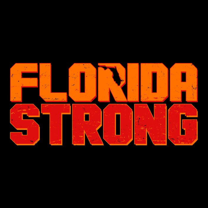 Distressed Florida Strong 16 in Basic Backpack