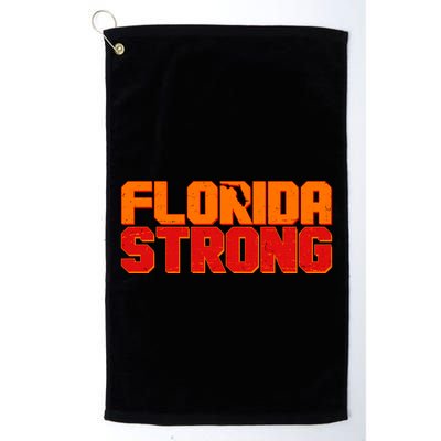 Distressed Florida Strong Golf Towel