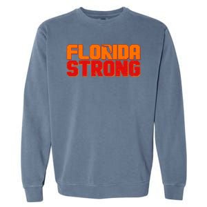 Distressed Florida Strong Garment-Dyed Sweatshirt