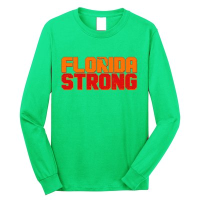 Distressed Florida Strong Long Sleeve Shirt