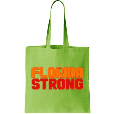 Distressed Florida Strong Tote Bag