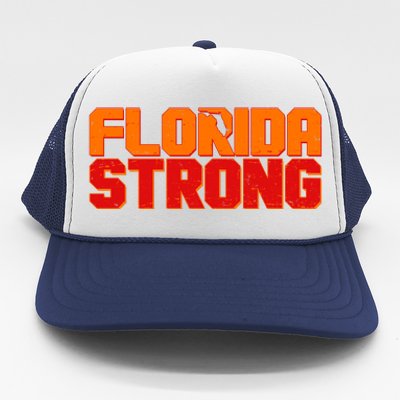 Distressed Florida Strong Trucker Hat