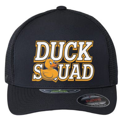 Ducky Family Squad Quacking Up Together Flexfit Unipanel Trucker Cap