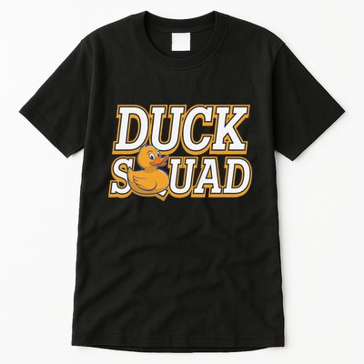 Ducky Family Squad Quacking Up Together Tall T-Shirt