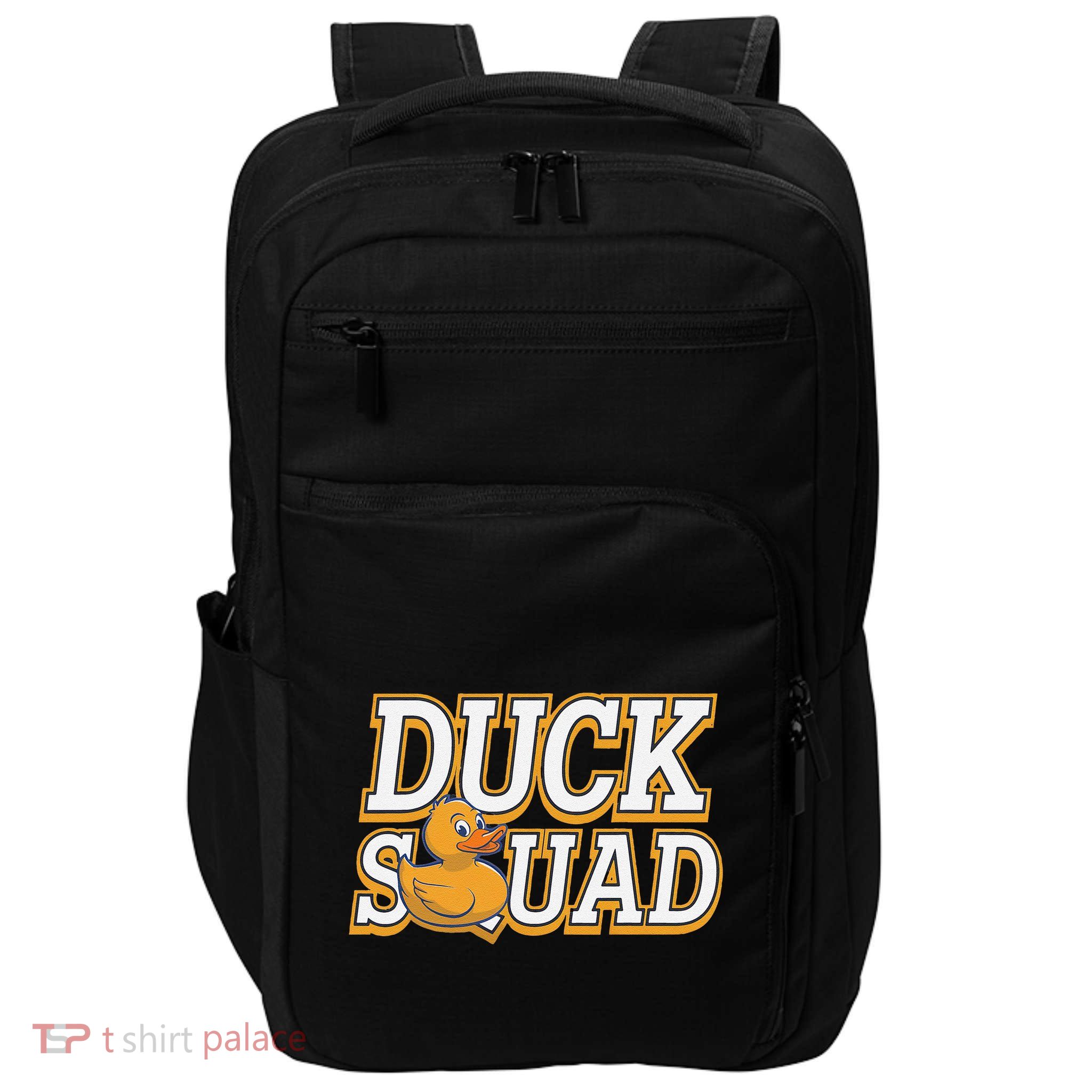 Ducky Family Squad Quacking Up Together Impact Tech Backpack