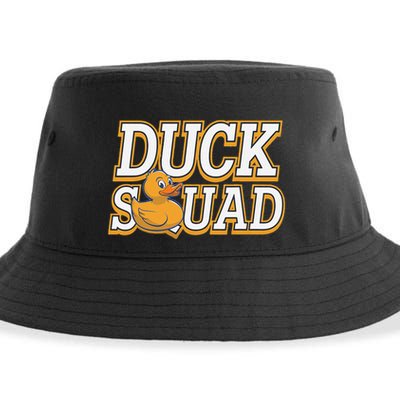 Ducky Family Squad Quacking Up Together Sustainable Bucket Hat