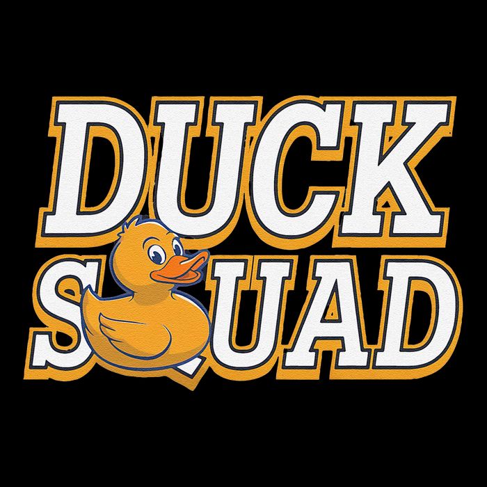 Ducky Family Squad Quacking Up Together Sustainable Bucket Hat