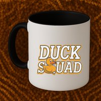 Ducky Family Squad Quacking Up Together Mug