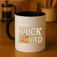 Ducky Family Squad Quacking Up Together Mug
