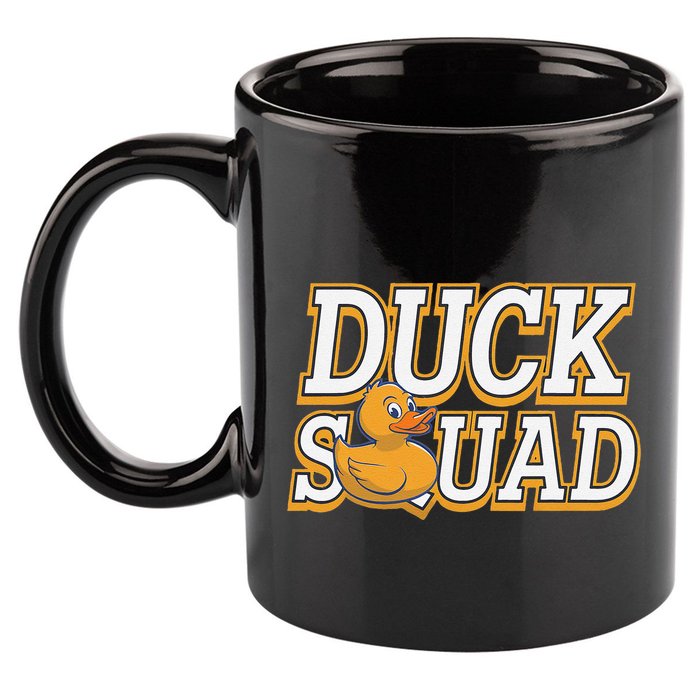 Ducky Family Squad Quacking Up Together 11oz C Handle Ceramic Mug