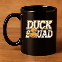 Ducky Family Squad Quacking Up Together 11oz C Handle Ceramic Mug