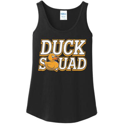 Ducky Family Squad Quacking Up Together Ladies Essential Tank