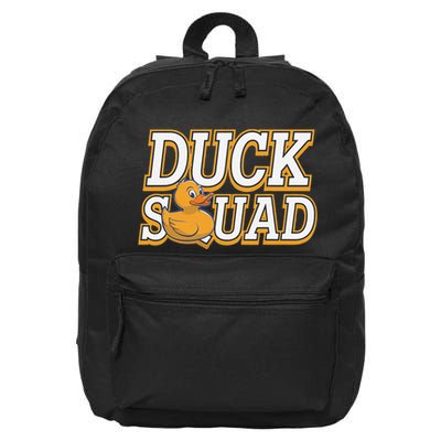 Ducky Family Squad Quacking Up Together 16 in Basic Backpack