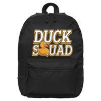 Ducky Family Squad Quacking Up Together 16 in Basic Backpack