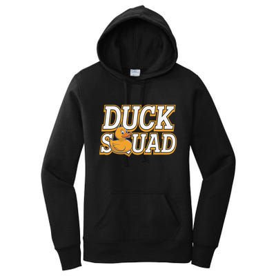 Ducky Family Squad Quacking Up Together Women's Pullover Hoodie