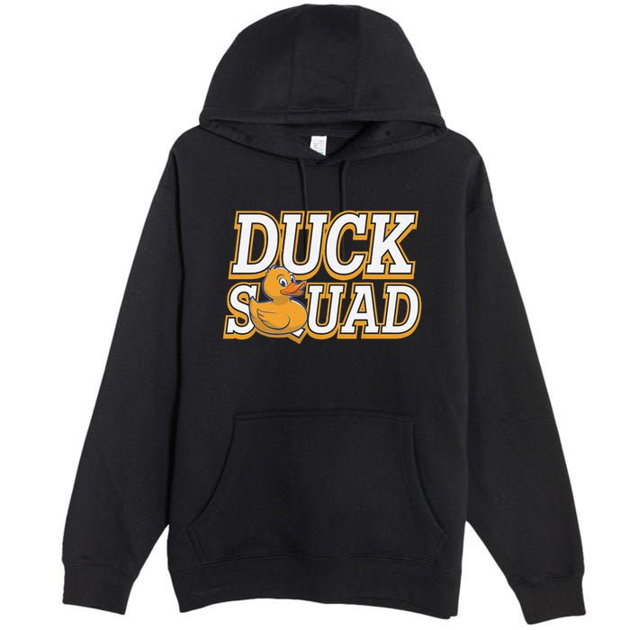 Ducky Family Squad Quacking Up Together Premium Pullover Hoodie