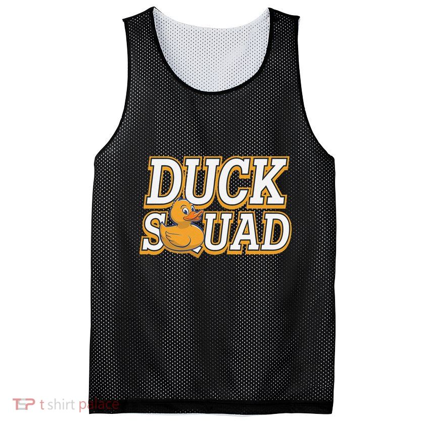 Ducky Family Squad Quacking Up Together Mesh Reversible Basketball Jersey Tank