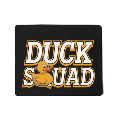Ducky Family Squad Quacking Up Together Mousepad