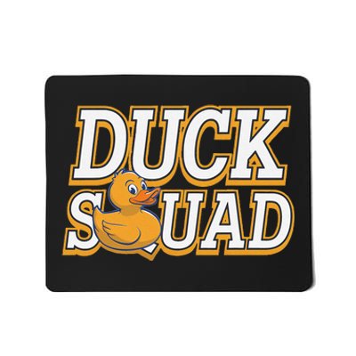 Ducky Family Squad Quacking Up Together Mousepad