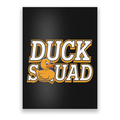 Ducky Family Squad Quacking Up Together Poster