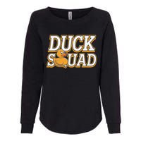 Ducky Family Squad Quacking Up Together Womens California Wash Sweatshirt