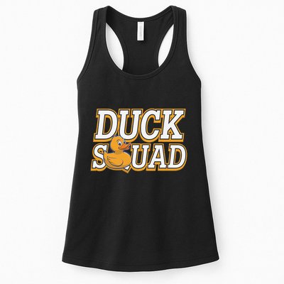 Ducky Family Squad Quacking Up Together Womens Tank Top