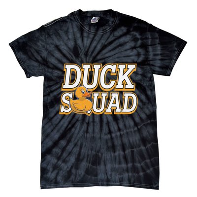 Ducky Family Squad Quacking Up Together Tie-Dye T-Shirt