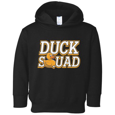Ducky Family Squad Quacking Up Together Toddler Hoodie
